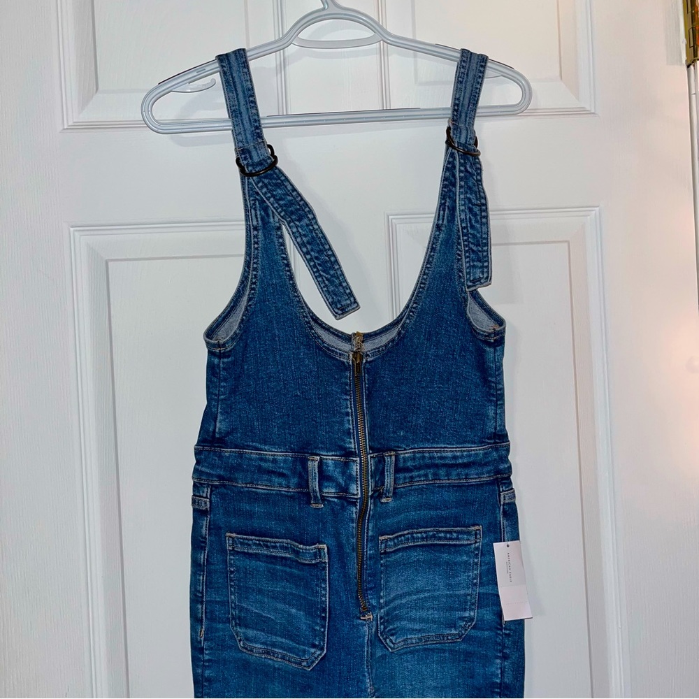 American Eagle Retro Zip Overalls Size 8 BRAND NEW